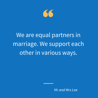 Quote from Mr and Mrs Lee