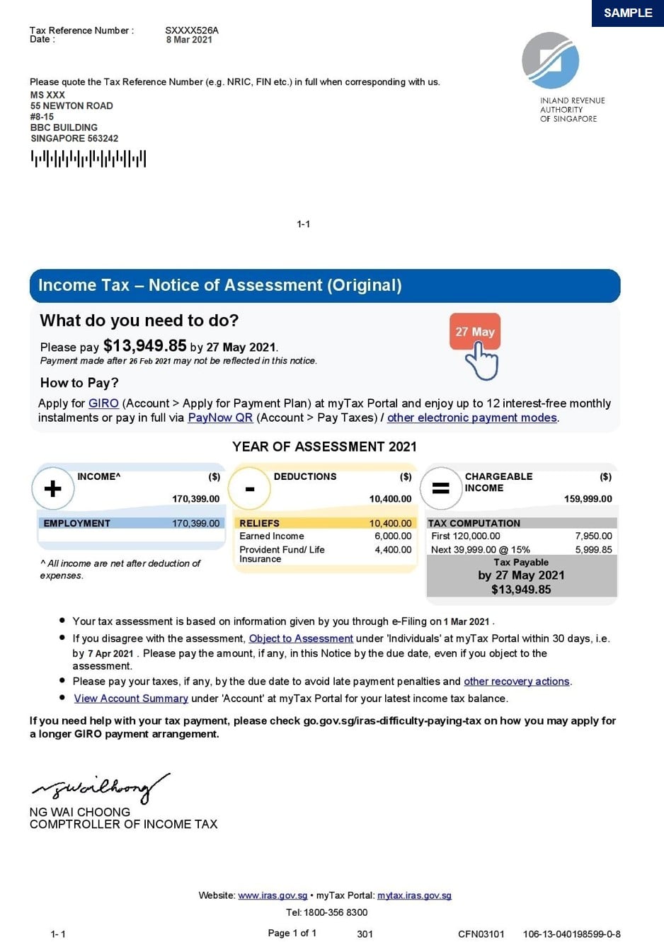 Receive Direct Tax Bills This Tax Season 2021